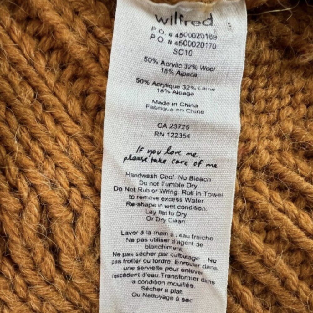 Wilfred Aritzia Wool Alpaca Blend Sweater - Picture 10 of 10